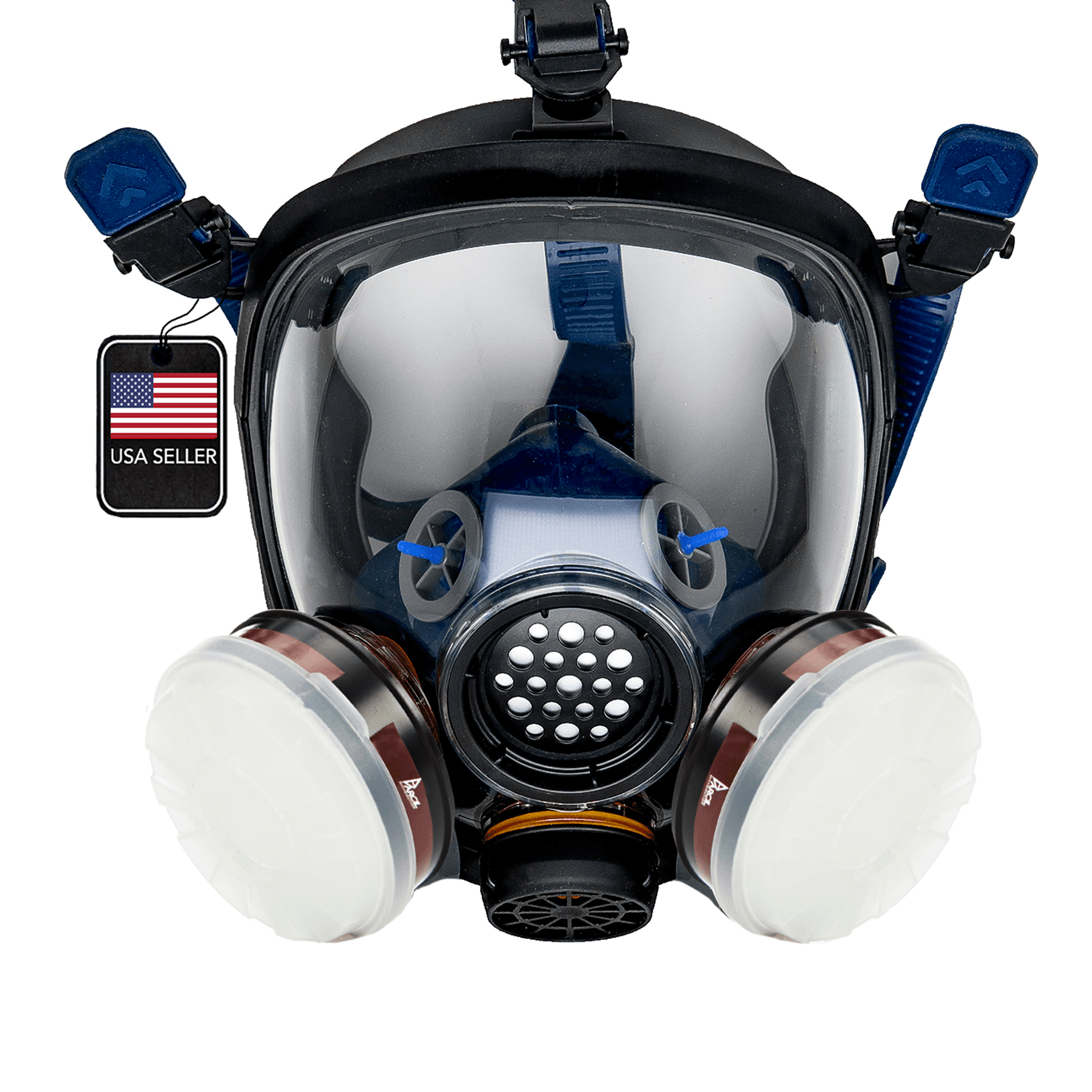 Parcil PD-100 facepiece — manufacturer reference photo